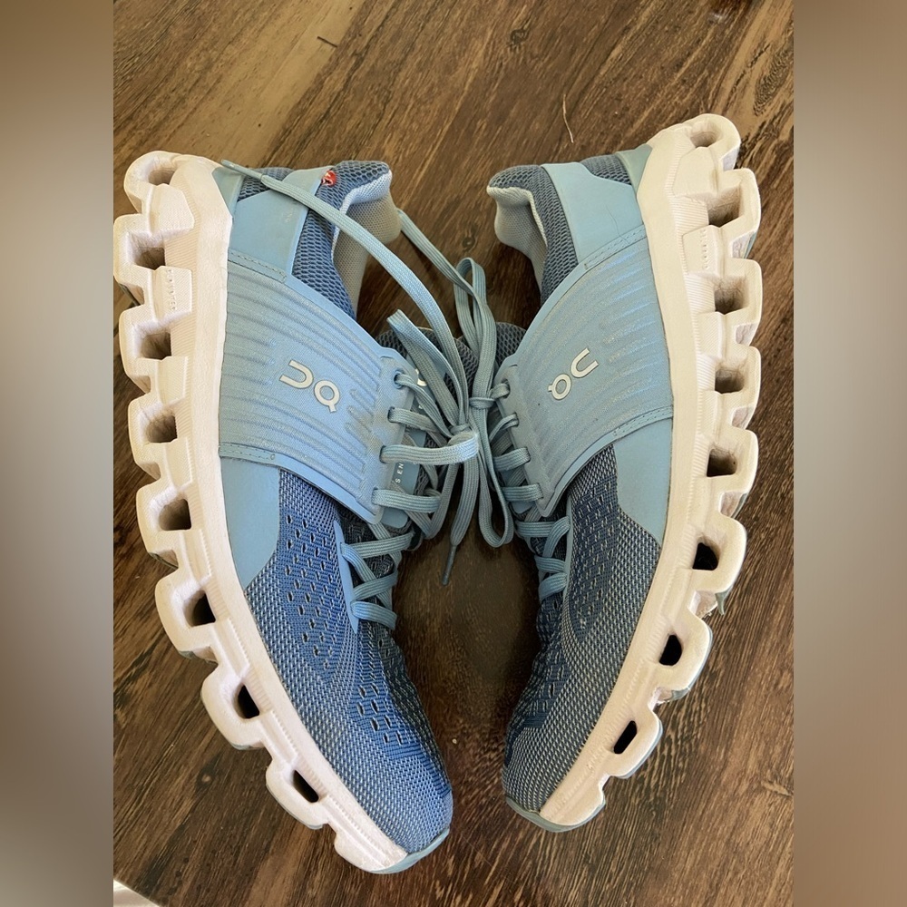 ON Women's Cloudswift Running Shoes - Blue - Picture 3 of 13